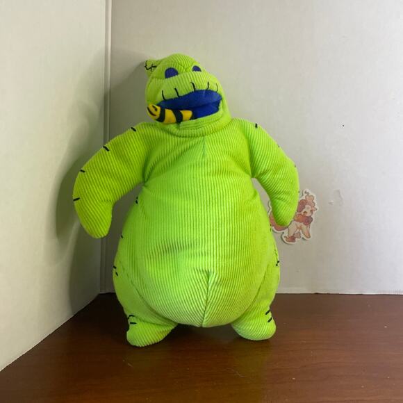 Disney Oogie Boogie Bright Green Nightmare Before Christmas Stuffed Plush Worm - Picture 1 of 11